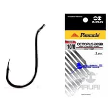 Anzol Pinnacle Octopus Beak KH11007 – Aço Carbono | Black Nickel | Alta Resistência