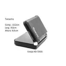 Estojo de Pesca XD-72GG - DEYU - Caixa Organizadora Compacta Dupla Face 13,2x9,6x4 cm