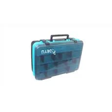 Maleta para Pesca Dupla Abertura Guarda Isca Acessórios Dupla Face Reforçado Box Organizador Caixa Estojo Dey XD46