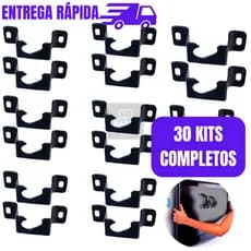 Kit Jogo 30 Suportes Fixo Universal Compacto Pequeno Tv Led Smart Lcd Plasma 4k até 80kg de 14 à 85”