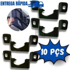 Kit Jogo 10 Suportes Tv Fixo Universal Compacto 14 à 85” Peso até 80kg Tv Led Smart Lcd Plasma 4k