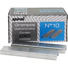Grampo para Grampeador n.10 Galvanizado - CX 2000 UN
