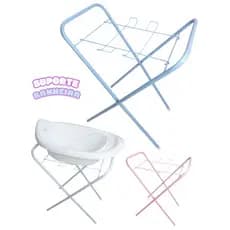 Suporte para Banheira de Bebe Infantil Resistente Compacto e Desmontável
