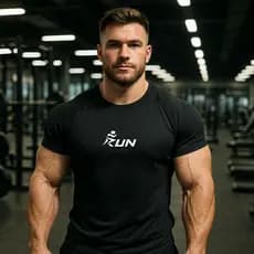 Camisa Dry Fit Run Esportiva - Academia - Treino - Crossfit