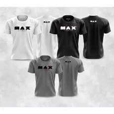 Kit 3 Camisas Dry Fit Max Titanium - Academia - Treino