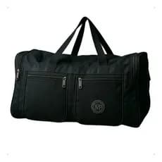 Bolsa Grande Transversal Avião Mala De Viagem Preta - Marianopole