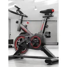Bicicleta Ergométrica Silenciosa com Volante de 15kg e Suporte de 120kg