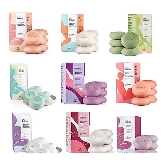 Sabonetes TodoDia Natura com 5 unidades de 90g Cada
