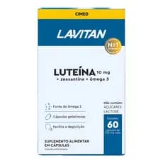 Lavitan Luteína Suplemento para Saúde Ocular - 60 Cápsulas