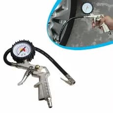 Calibrador E Inflador De Pneus Com Manômetro 220 PSI/15BAR