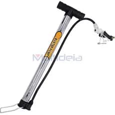 Bomba de Ar Manual Bolas Pneus Bicicletas Bikes Colchões Boias Brinquedos Infláveis 5 Bicos Cabo Emborrachado