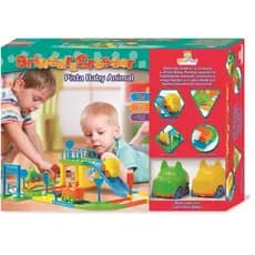 Brinquedo Infantil Super Pista Baby Animal Divplast +3 anos