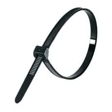 400 Abraçadeiras de Nylon Enforca Gato 3,6X150 - 3,6X200 - 4,8X200 - 4,8X250 - 5,4X300 MM Brancas E Pretas