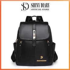 mochila De Costas Couro Social Feminina Elegante Reforçada Top canguru