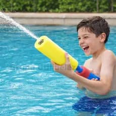 Lança Água Infantil de Tubo Praia Piscina Duplo Jato Festa Aniversário Infantil INMETRO