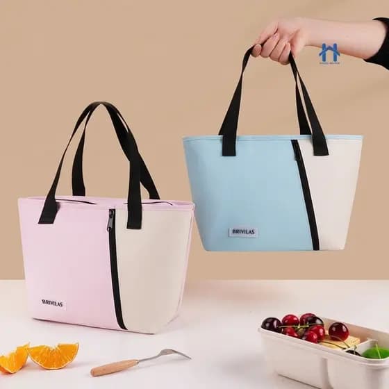 Bolsa Térmica Fashion para Marmita Quente e Frio Lancheira para Passeio Escola Trabalhobela