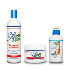 Kit Silicon Mix Avanti de Tratamento Hidratante Shampoo 473ml + Máscara 225g + Leave In 236ml