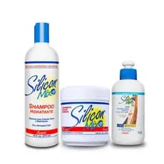 Kit de Shampoo, Leave In e Máscara de Tratamento Silicon Mix Avanti (Shamp 473ml + Másc 450g + Leave in 236ml)