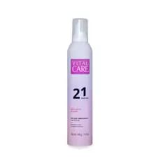 Hair Mousse Vital Care Mega Hold 21 horas - 360ml - Mousse para cabelo de fixação forte