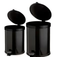 Lixeira Banheiro Pedal 7,5 Litros- Design Elegante, Fácil Limpeza, Pedal Resistente