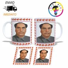 Caneca personalizada Meme Tsé Tung  - Bolsonaro - Manoel gomes - Lula  - Xandão social credit