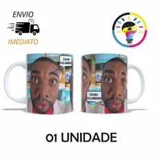 Caneca Personalizada Davi Brito Di Guê  Calabreso - Frases Meme