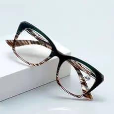Óculos De Leitura pra perto com grau +1.00 ao +4.00 Armação De Óculos Feminino Modelo Novo quadrado moda HB2170