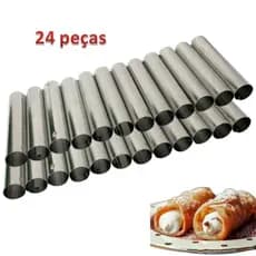 FORMA DE CANOLLI  EM FLANDRES – 24 PEÇAS