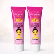 Kit 2 Protetor Solar Facial FPS30 Vitamina E - Matto Verde 50g
