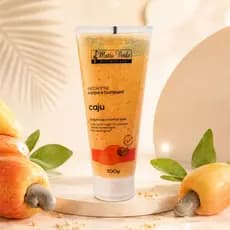 Esfoliante Corpo e Bumbum Caju Matto Verde 200g Uniformiza o tom da pele.