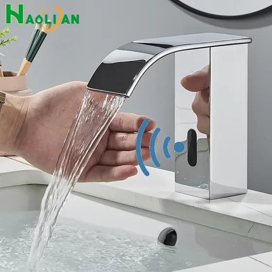 Torneira Sensor Inteligente Torneira Para Banheiro Misturador Torneira Automática