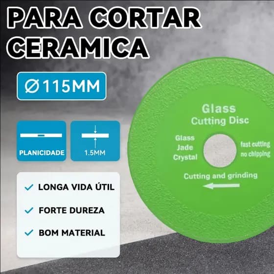 Discos De Corte De Vidro 4.5 Polegadas 115mm Lâmina De Serra Diamantada Ultrafina Polimento De Mármore Cerâmica