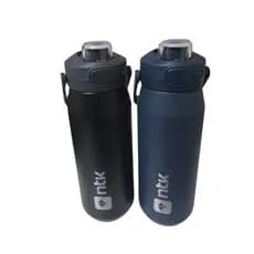 Garrafa Térmica Isomax Nautika 750ml 8h Quente 24h Fria Pesca Pescaria Futebol Squeeze Inox Garrafinha Gelada
