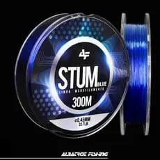 Linha de Pesca Stum Blue 100M, Albatroz Fishing forte e resiste para sua Pescaria 100% Nylon