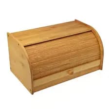Porta Pao Com Tampa Basculante Em Bambu 7548 - Mimo Style
