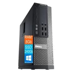 Computador Dell Optiplex 7010 I5 3470 8gb Hd 250gb W10 Wifi (Recondicionado)