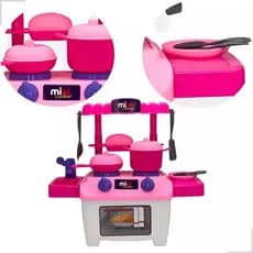 Cozinha Infantil Mini Cooker Panelas Mini Fogão e Acessórios