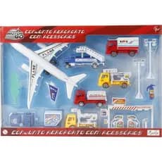 Conjunto Aeroporto Com Avião e Acessorios Completo