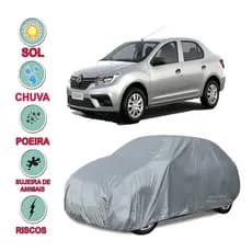 Capa cobrir carro Renault Logan 100% Impermeável Proteção Total Bezzter