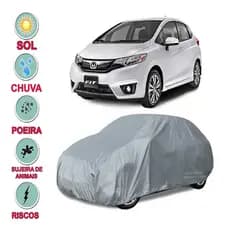 Capa cobrir carro Honda Fit 100% Impermeável Proteção Total Bezzter
