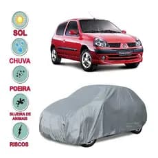 Capa cobrir carro Renault Clio Hatch 100% Impermeável Proteção Total Bezzter