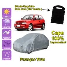 Capa cobrir carro Volkswagen Gol Bola 100% Impermeável Proteção Total Bezzter