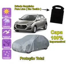 Capa Cobrir Carro Hyundai HB20 Hatch 100% Impermeável Proteção Bezzter