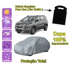 Capa cobrir carro Chevrolet Spin 100% Impermeável Proteção Total Bezzter