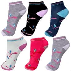 Kit 12 Pares de Meias Soquete Feminina – Conforto e Praticidade para o Dia a Dia 🧦✨