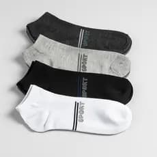 Kit 3 6 12 Pares Meia Juvenil Masculina Soquete Cano Curto Algodão Conforto 31 ao 35