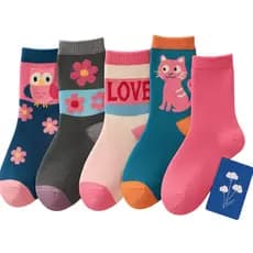 kit 12 pares de meias infantil meninas crianças de 2 aos 10 anos