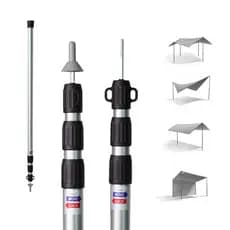 Vareta para Barraca Tenda Suporte Portátil Ultraleve Liga De Alumínio 6061 Bask