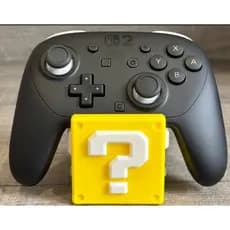 Suporte de Controle  – Cubo de Interrogação Super Mario 🎮✨