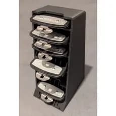 Suporte Organizador para 6 Pentes de Barbear-  2 Posições- Barbeiro